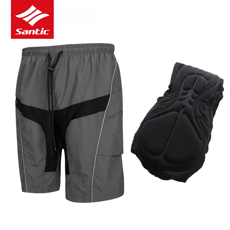 Santic мужские велосипедные шорты для отдыха Мешковатые Свободные горные шоссейные