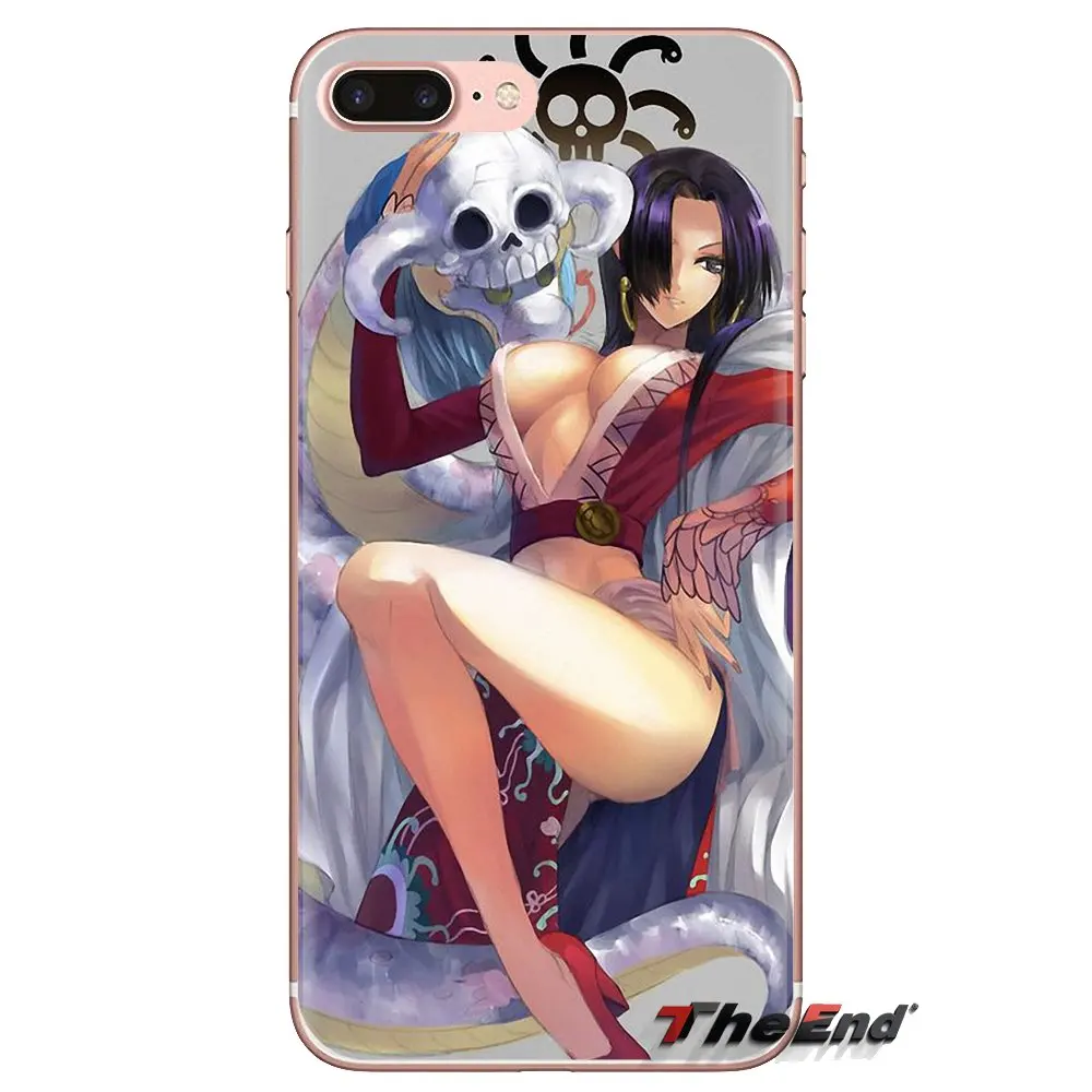 Boa Hancock в Аниме one piece мягкие чехлы для huawei G7 G8 P7 P8 P9 P10 P20 P30 Lite Mini Pro P Smart Plus 2017 2018 2019 |