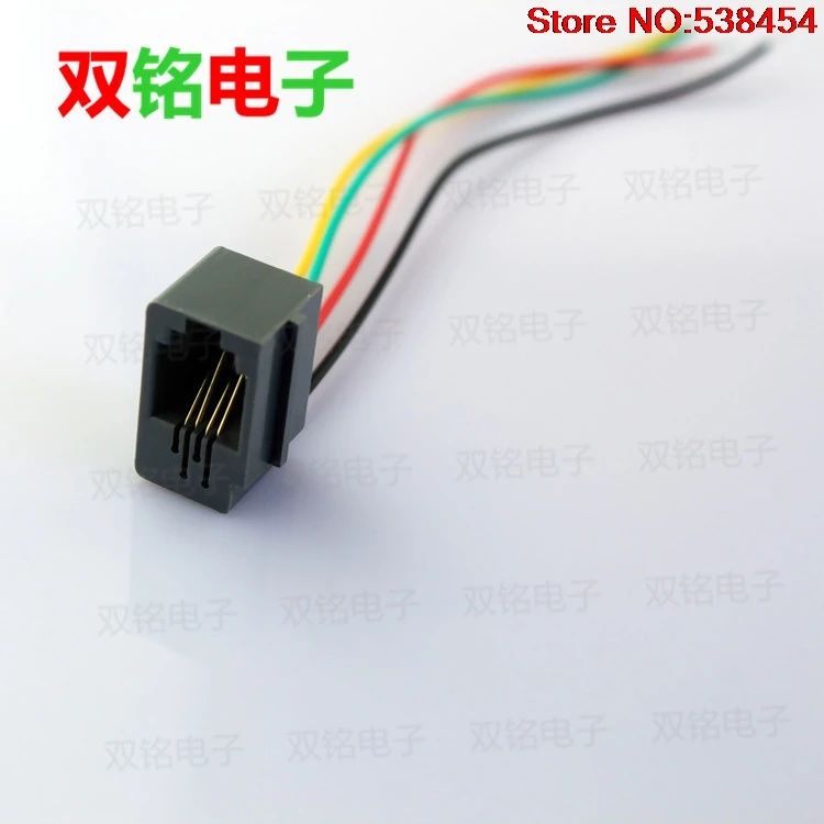 10 шт. RJ11 разъем RJ10 RJ9 аксессуары для телефона телефонный 616E 4P4C|jack jack|jack accessoriesjack phone