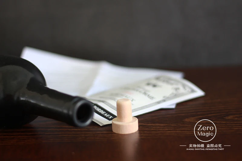 Исчезающая винная бутылка шампанского магические трюки волшебная сцена съемка