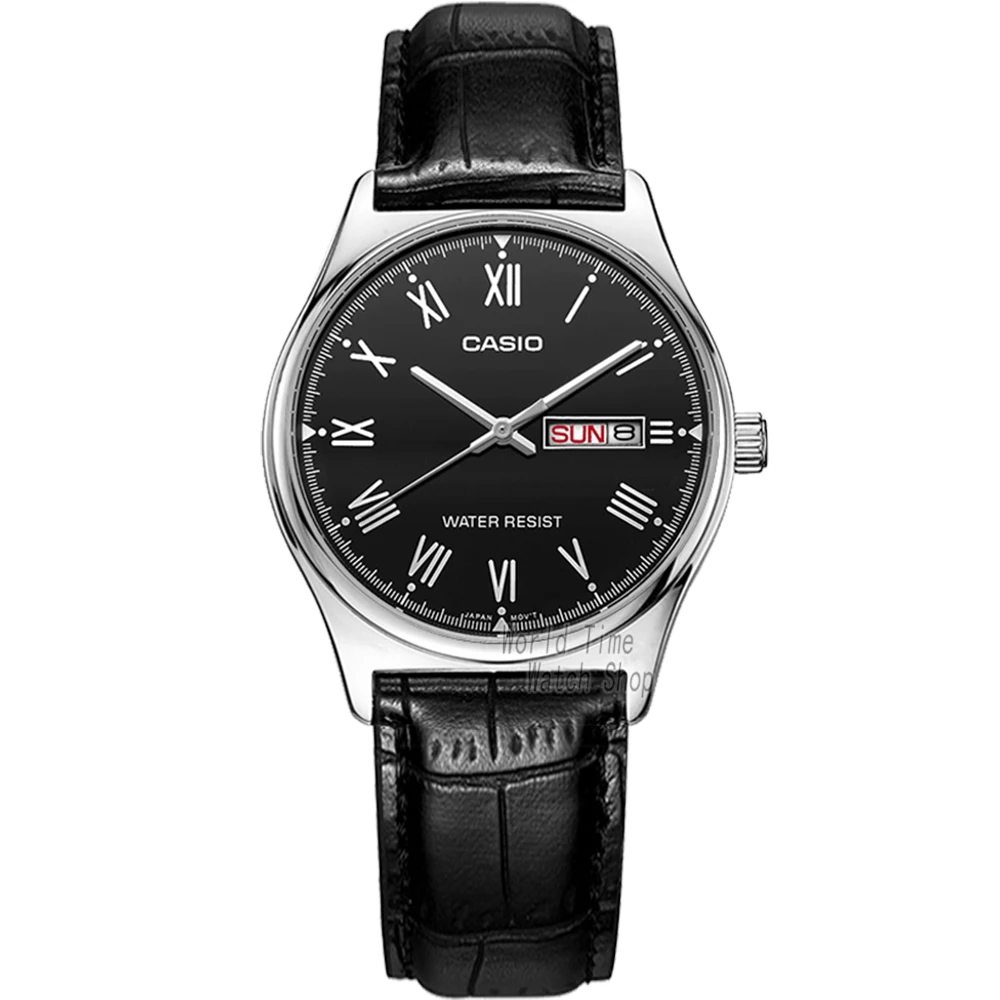 MTPV006L1B Часы Casio Edifice часы мужские лучший бренд класса люкс кварцевые часы водонепроницаемые световой хронограф мужские часы F1 гоночный элемент спортивные военные часы relogio masculino reloj hombre erkek kol saati 550 - Цвет: MTPV006L1B