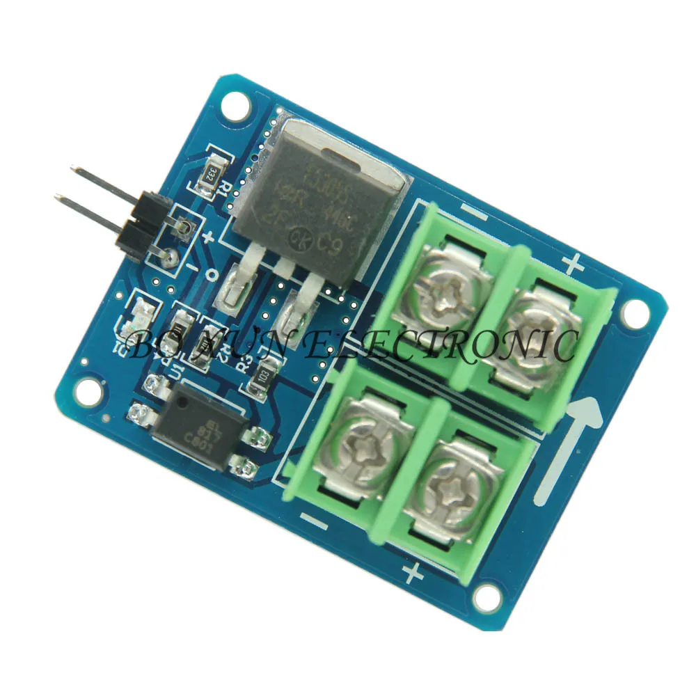 1 шт. Mosfet модуль переключателя 3 в 5 низкий Контроль высокого напряжения 12 24 36 В для
