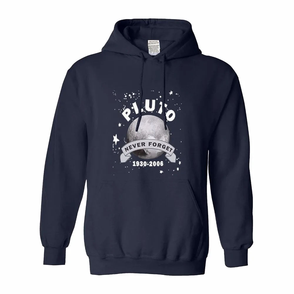 Pluto Mug Never Forget Space Travel Funny Science Gag Gift men hoodi | Мужская одежда