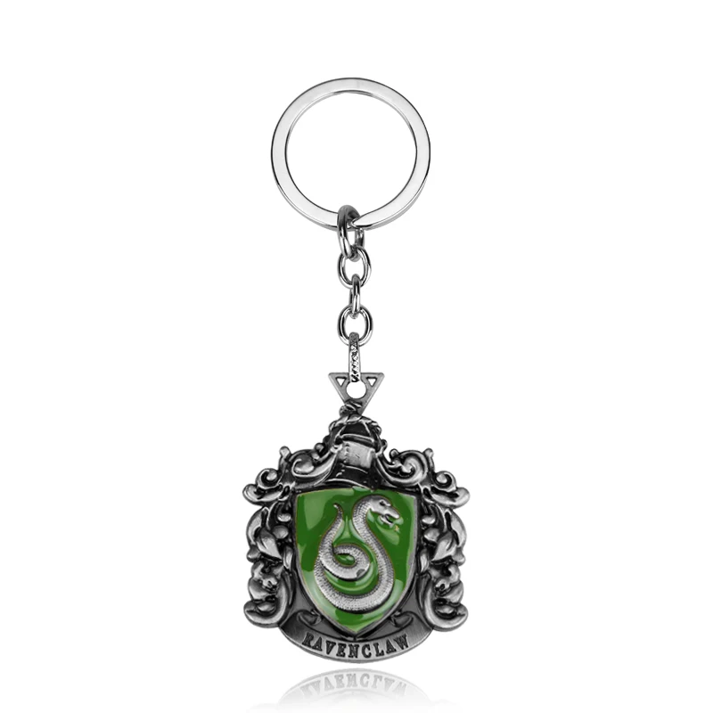 Hogwarts Gryffindor Hufflepuff Slytherin Ravenctaw, школьный логотип, сплав, подвеска,, герб, брелок и брелок, ювелирные изделия из фильма - Цвет: 475