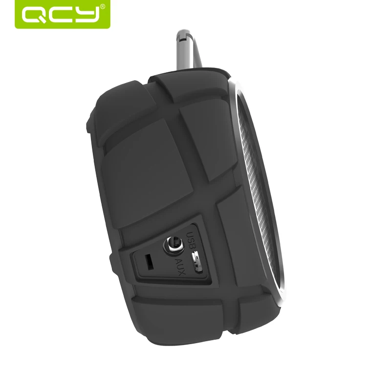 QCY BOX2 Mini Outdoor Portable 4.2 Wireless Bluetooth Speaker IPX7 Waterproof stereo sound with Mic for all phones PC | Электроника