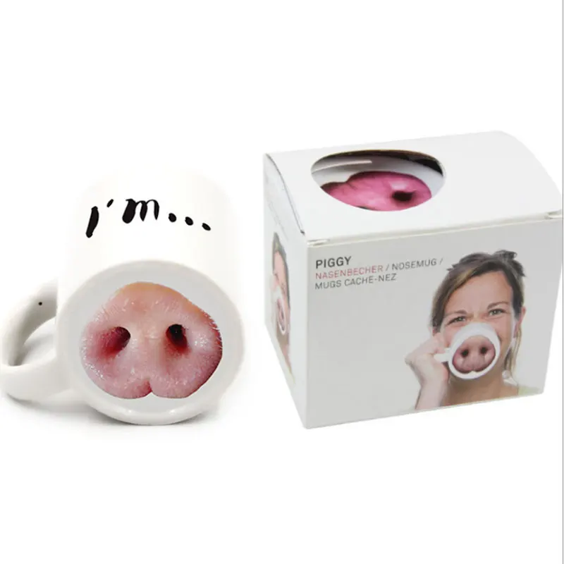 Забавная кружка с изображением мисс свиньи из керамики | Дом и сад