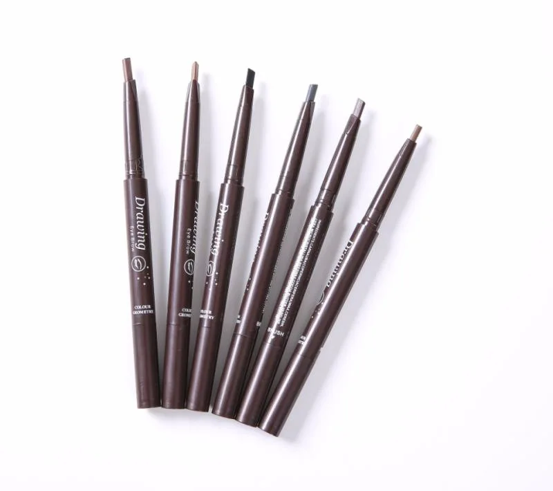 

Color geometry double eyebrow pencil waterproof non-marking lasting wordmakeup beginner thrush not blooming eyebrow powder