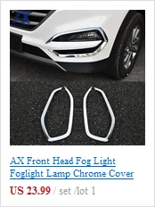 AX Хромированная ручка переключения передач подстаканник Накладка для hyundai Tucson LHD на приводе центральной консоли литье интерьер стиль