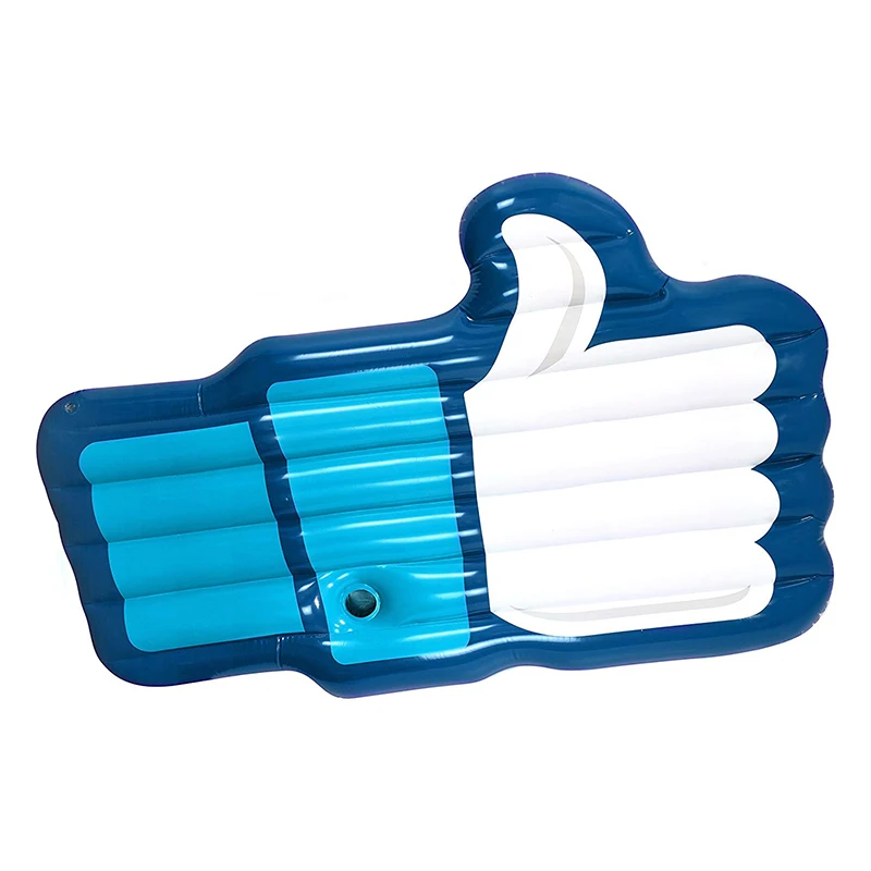 Надувной поплавок для бассейна пальмовый плот с подстаканником плавающее кольцо