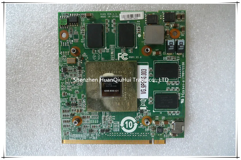 Графический Процессор nVidia GeForce 9600MGS 9600M GS DDR2 512 Мб MXM II G96-600-C1 видеокарта для