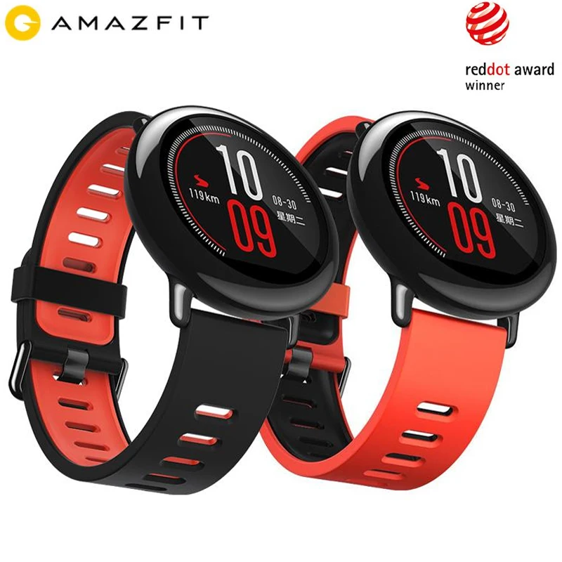 Оригинальная английская версия Xiaomi Huami Amazfit Pace с gps Bluetooth 4G/WiFi Android/iOS водонепроницаемые спортивные умные часы для бега