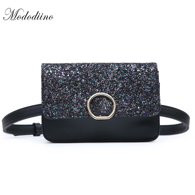 Mododiino многофункциональные винтажные сумки с блестками на ремне 2018 сумка плечо