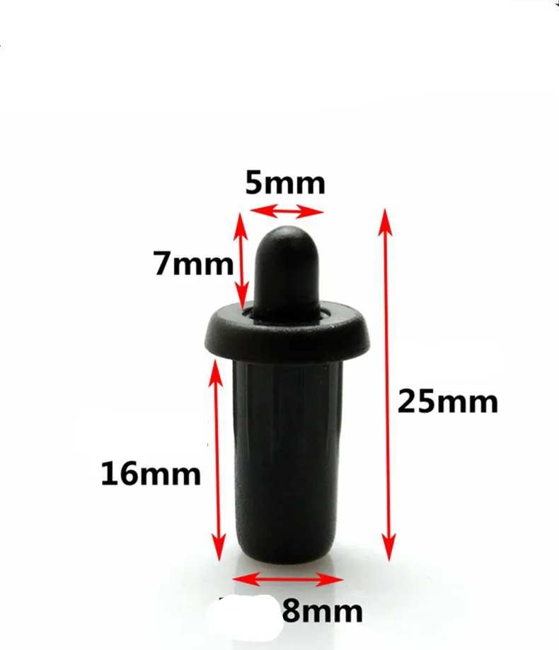 Plastic Furniture Spring Buffer Shaft Connecting Axis Spring Door Pin Upper and Lower Connecting