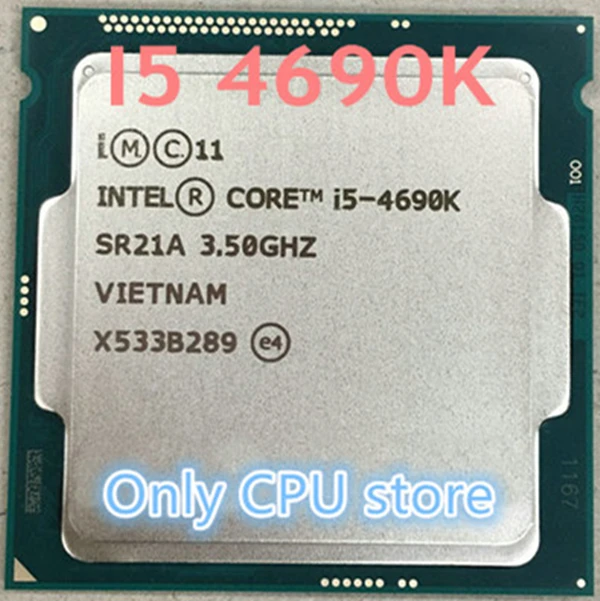Бесплатная доставка технические характеристики I5 4690K 3 5 ГГц LGA 1150 22 нм 88 Вт