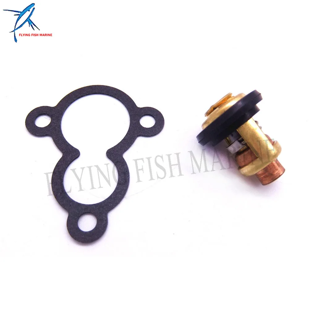 66M-12411-01 66M-12411-00 термостат и 67D-12414-A0 68D-E2414-A0 прокладка для Yamaha 4hp 5hp 6hp 4-х тактный F4A F4B F5A F6C