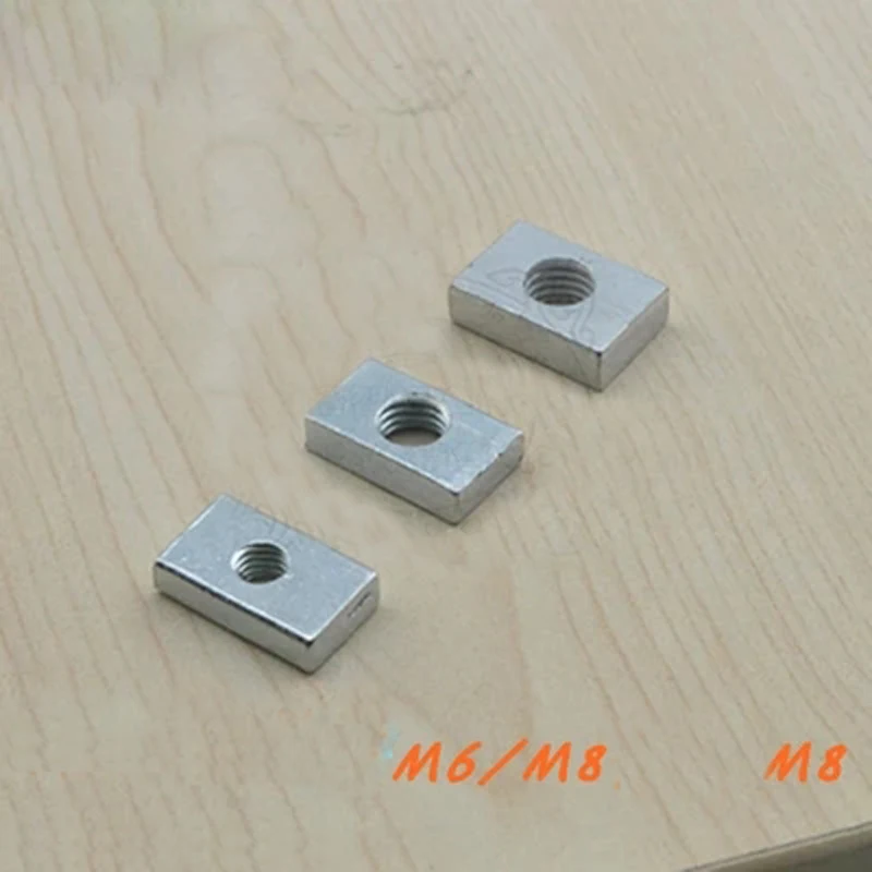 М6 М8 квадратные зажимные гайки слайдер крепеж из углеродистой стали|clamping nuts|aluminium