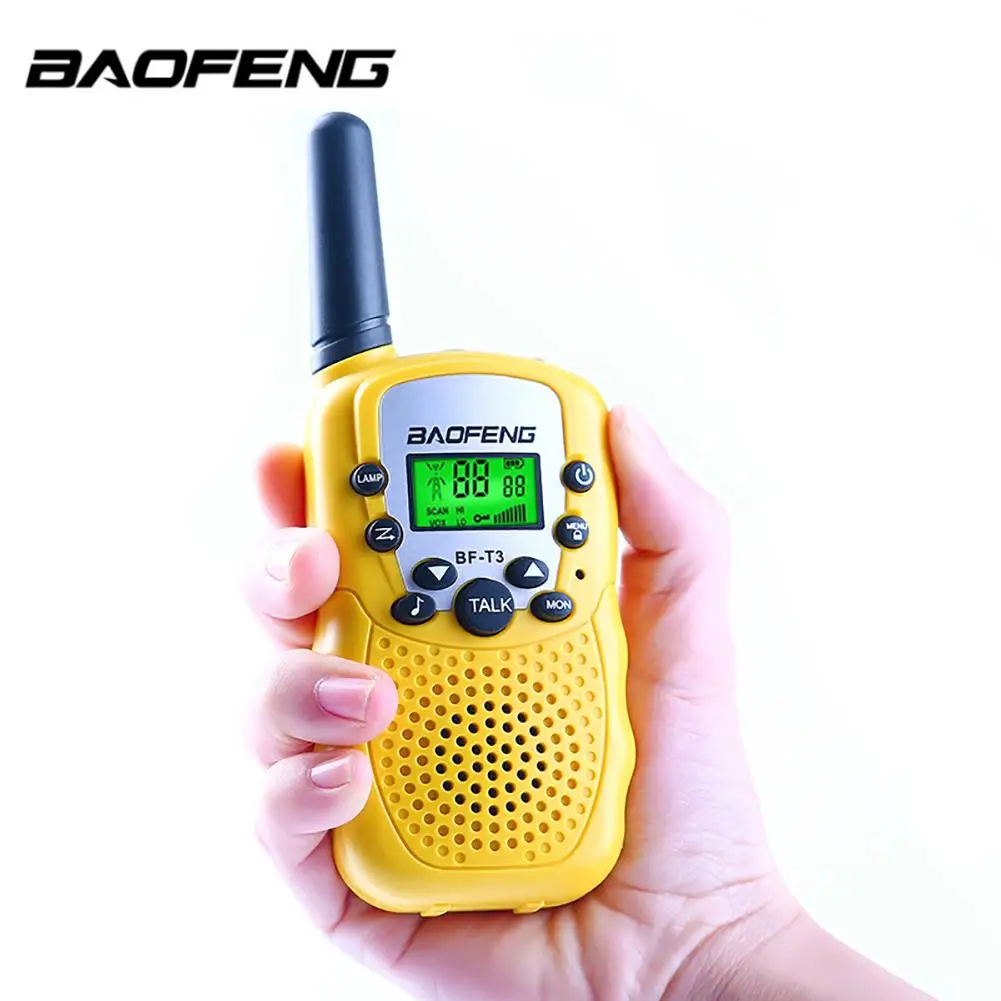 2 шт. Baofeng BF-T3 Радио рация UHF462-467MHz 8-канальный двухсторонний радиоприемопередатчик