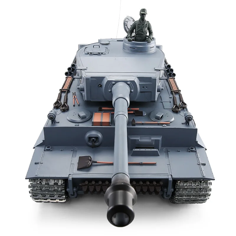 Танк 3818 1 2 4G 1:16 Tiger I металлический катапрель снаряжение и индуктор HengLong