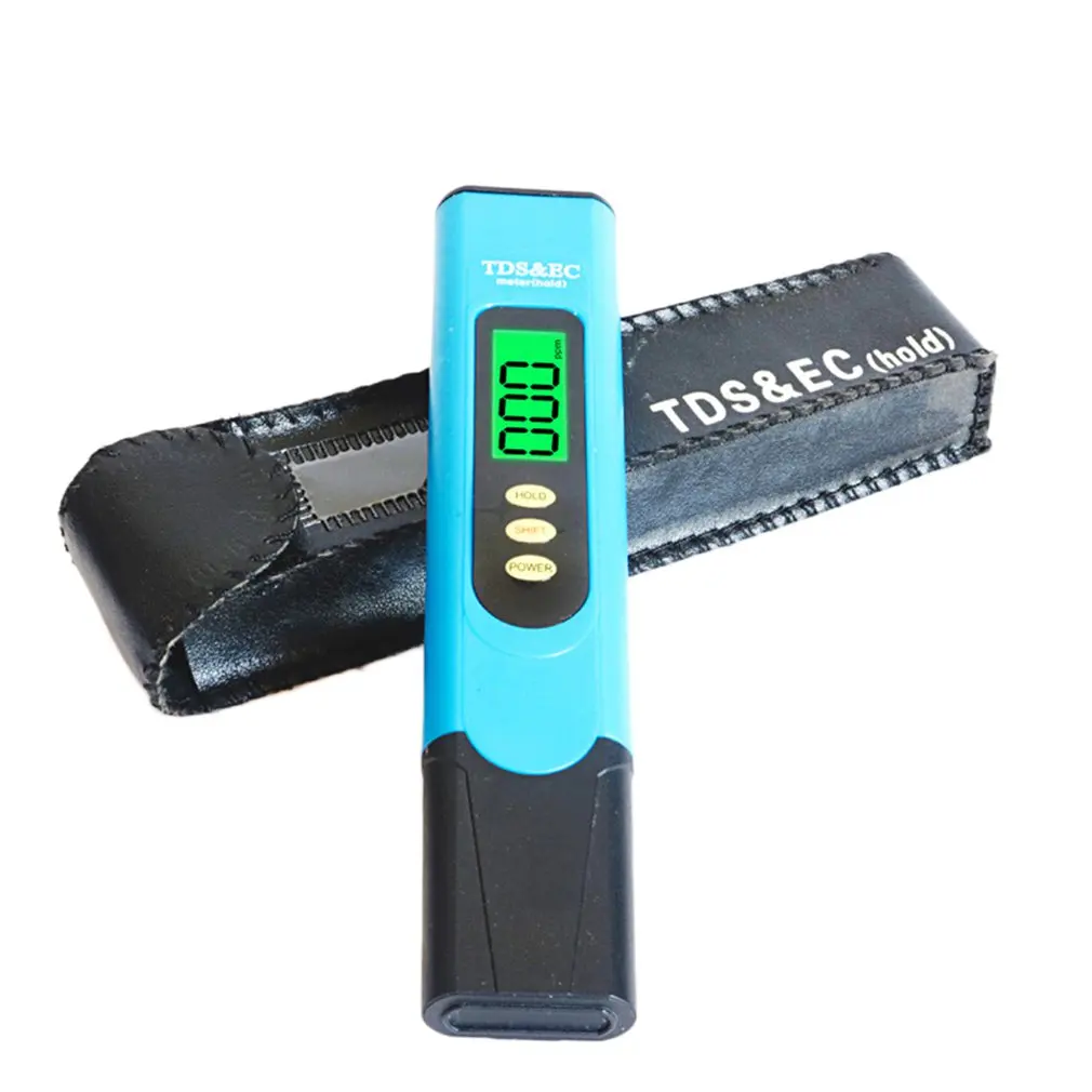 Тест качества воды метр цифровой инструмент TDS & EC температура 0 9990 ppm Чистота