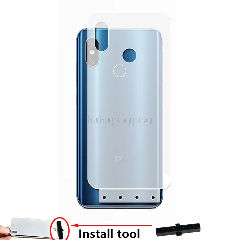 Новая мягкая 4D полноразмерная Гидрогелевая пленка с умным помощником для Xiaomi Mi 8