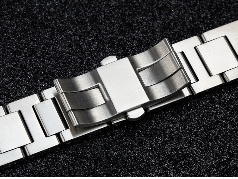Otmeng для Cartier Ballon Bleu ремешок из нержавеющей стали подходит для часов Cartier ремешок из нержавеющей стали Мужской Женский ремешок для часов