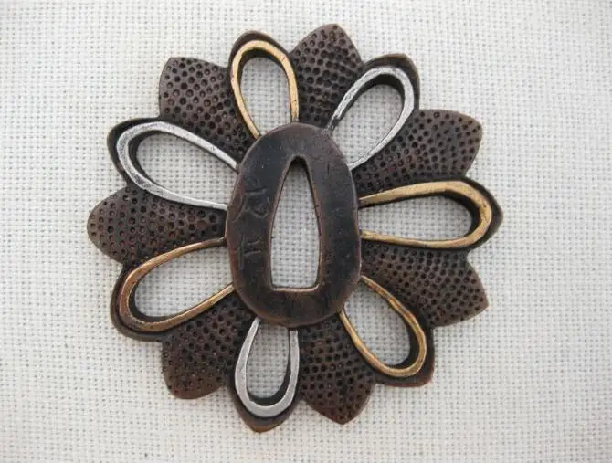 Высокое качество медная защита Tsuba для японского меча Musashi аксессуары катаны | Дом