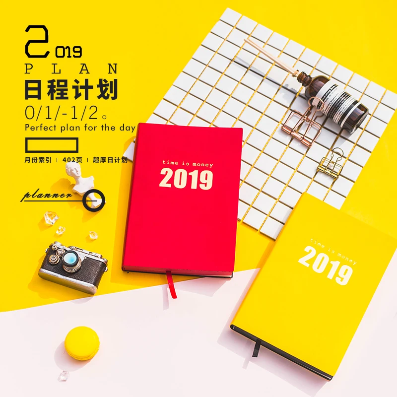 LANCOME 2019 записная книжка на заказ календарь портативная 1 шт.|Записные книжки| |