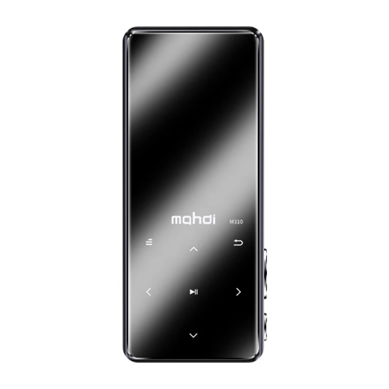 Металлический MP3 плеер Bluetooth 4 1 Портативный Аудио со встроенным динамиком fm радио