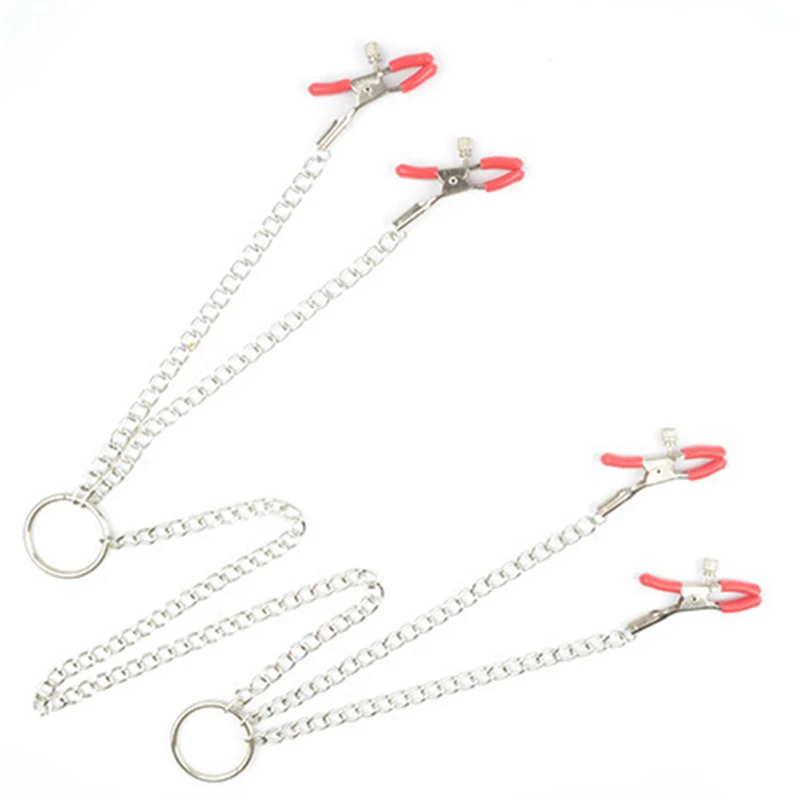 4 головки БДСМ игрушки интимные аксессуары женский ошейник дразнинг зажимы для