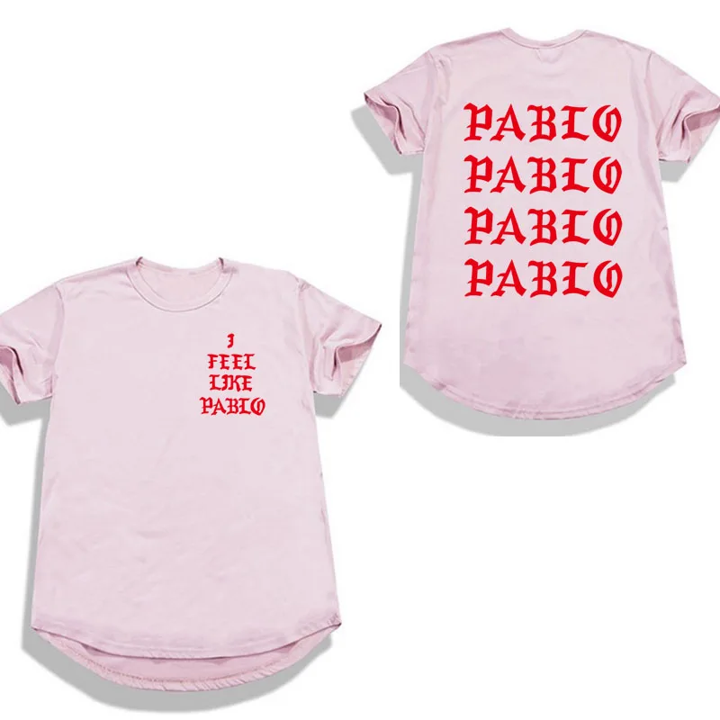 9 Футболка Kanye West The I Life Of Pablo Kanye, мужская летняя брендовая одежда, футболка I Feel like Paul Kanye, футболка Homme - Цвет: 9