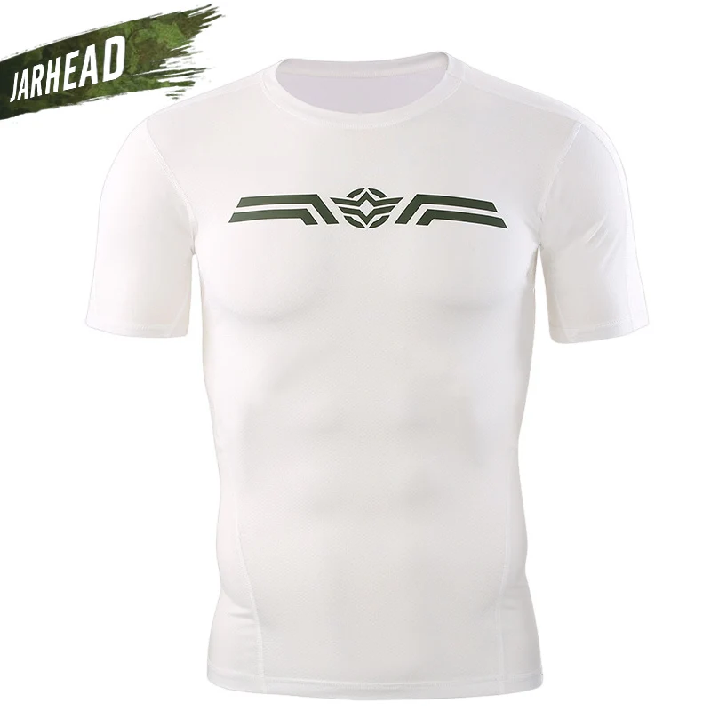 Мужская быстросохнущая Сетчатая футболка с короткими рукавами|Футболки для