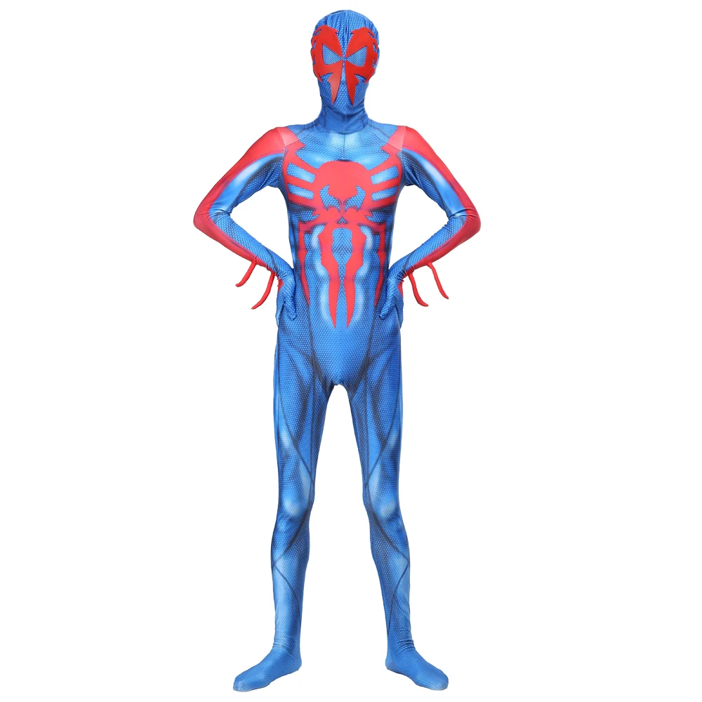 Новинка 2099 года; костюм Человека-паука для взрослых и детей; костюмы Человека-паука; вечерние костюмы супергероя; костюмы зентай