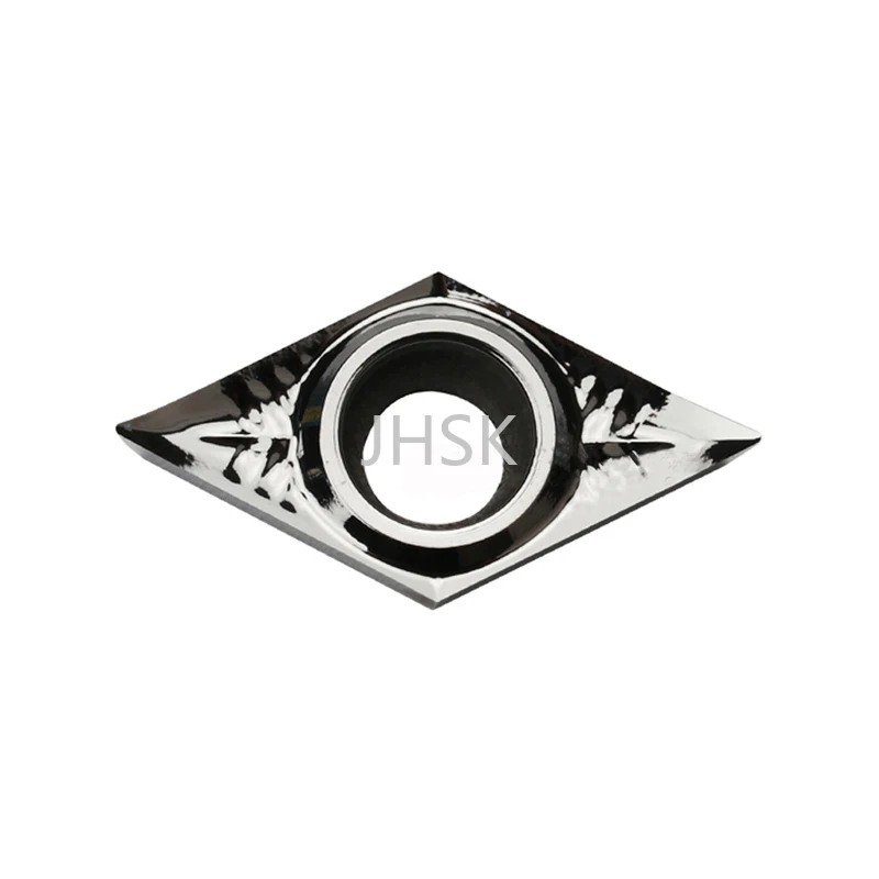 10 шт. DCGT070208-AK H01 / DCGT21.52-AK токарное алюминиевое твердосплавное лезвие DCGT070208