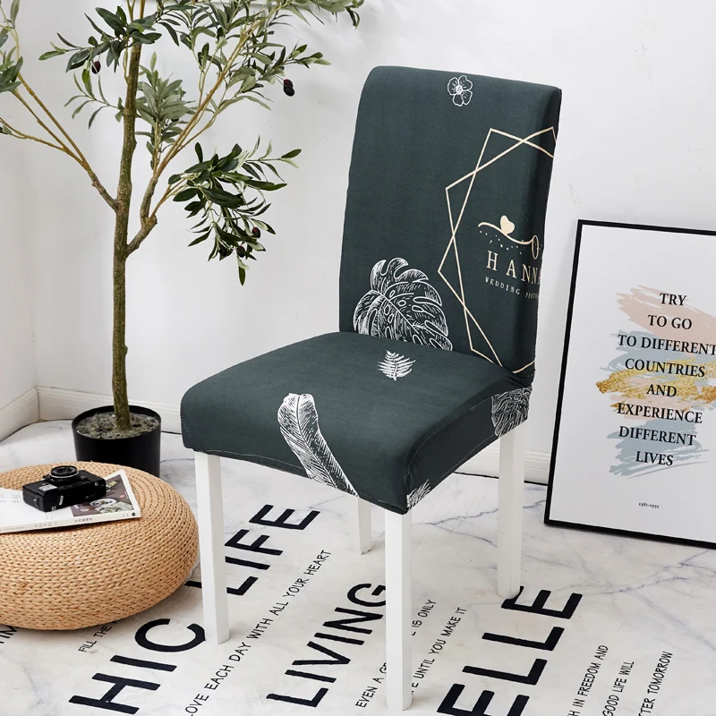 Чехол для стула slavdraem крышка обеденной мебели растягивающийся чехол свадебной