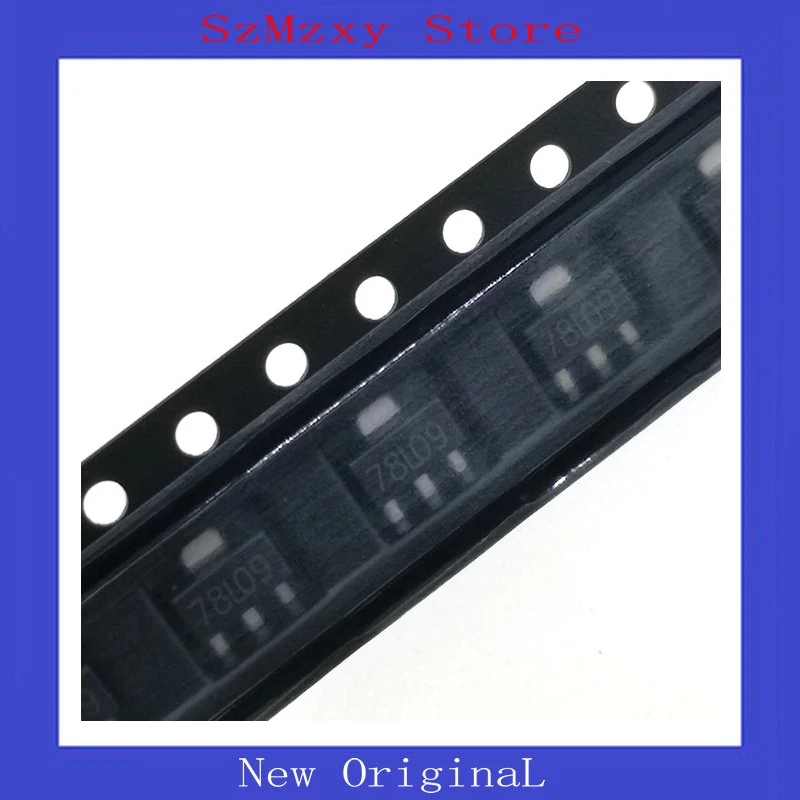 

50PCS/LOT 78L09 9V SOT89 L78L09 ROHS