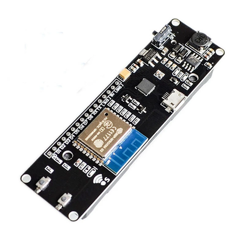 

Для Wemos D1 Esp8266 Мини Wifi беспроводной Nodemcu модуль 18650 батарея макетная плата Esp-Wroom-02 материнская плата 1А ШИМ I2C