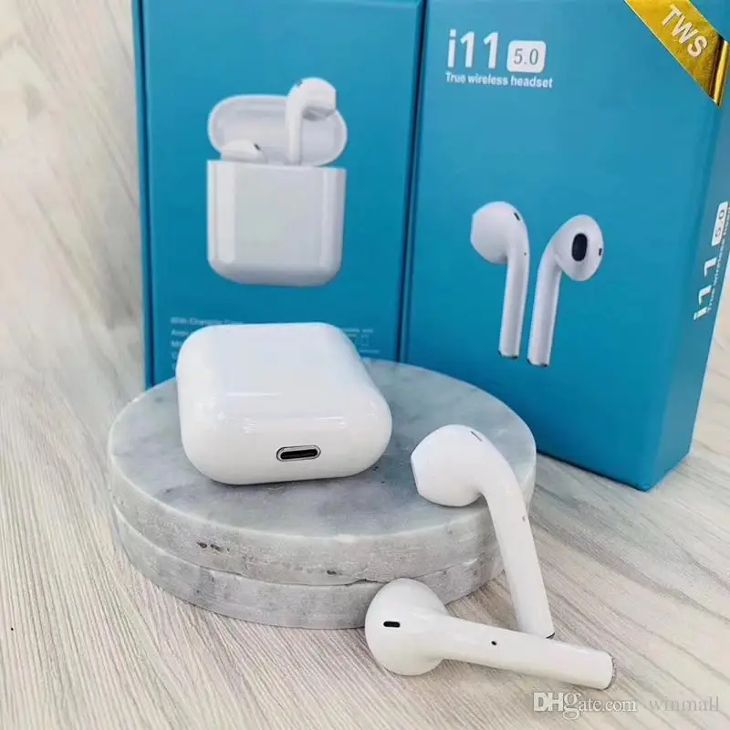 Высокое качество i11 TWS Беспроводные Bluetooth 5 0 наушники вкладыши с всплывающим окном