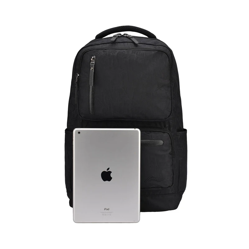 Городской Спортивный Рюкзак Li-Ning классический из полиэстера с подкладкой для