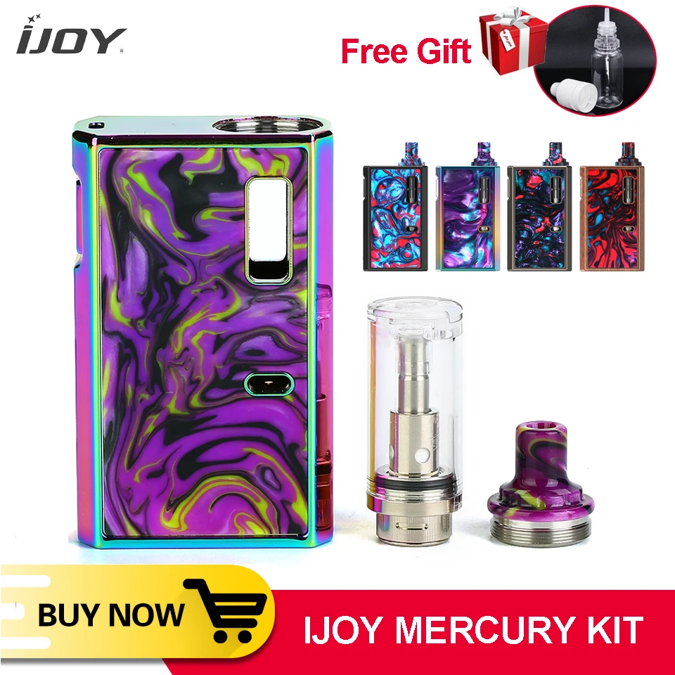 Бесплатный подарок! Оригинальный стартовый набор IJOY Mercury из смолы 1100 мАч