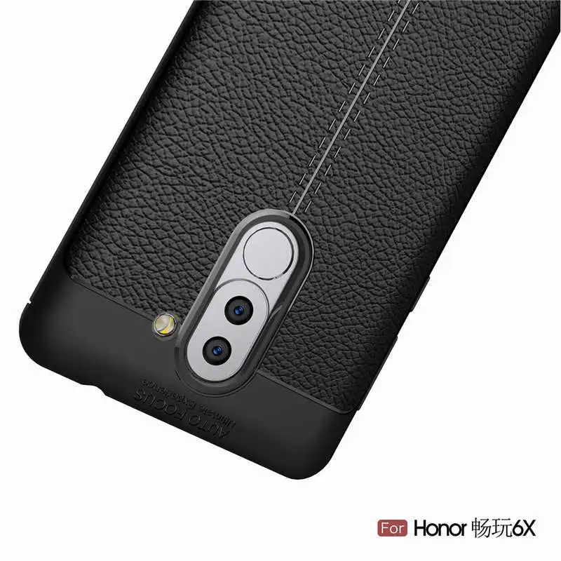 Для Huawei Honor 6X Коврики 9 lite Нескользящие крышка Жесткий Мягкие силиконовые ТПУ кожа
