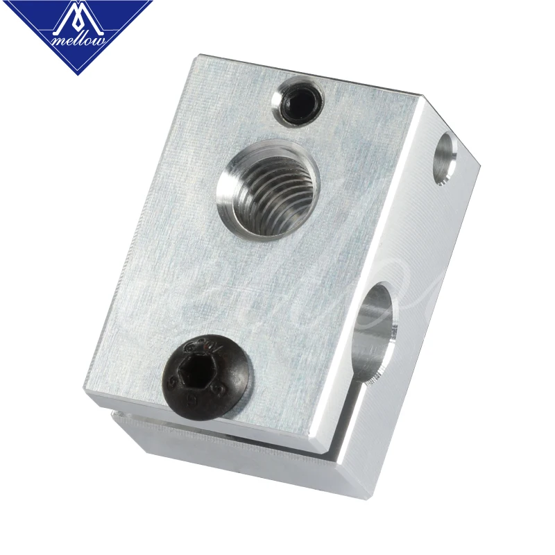 Mellow Top Quality All Metal V6 J-head Hotend Bowden Extruder Kit For E3d V6 Hotend Cooling Fan Bracket Block 3D Printers Parts