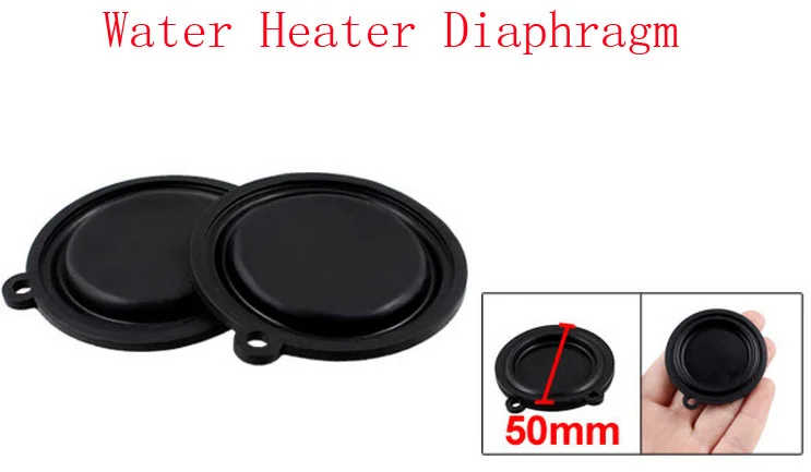 Черный 50 мм Диаметр гибкий резиновый водонагреватель диафрагмы шайба уплотнение