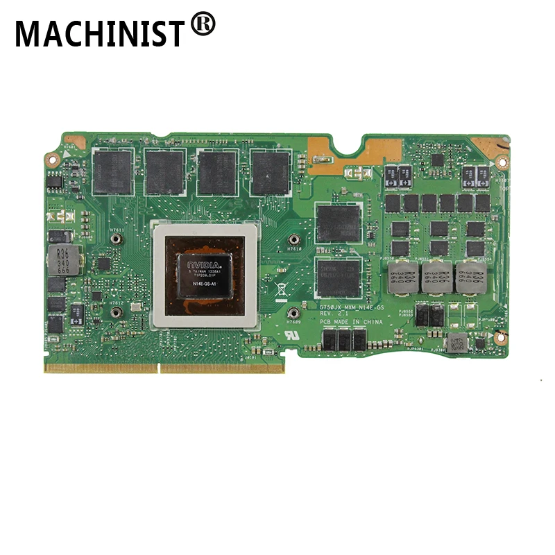 NVIDIA GTX770M 3G Видеокарта VGA GPU GDDR5 для ASUS G750J G750JH G750JW G750JS G750JM G750JX G750JZ G750Y47JX BL