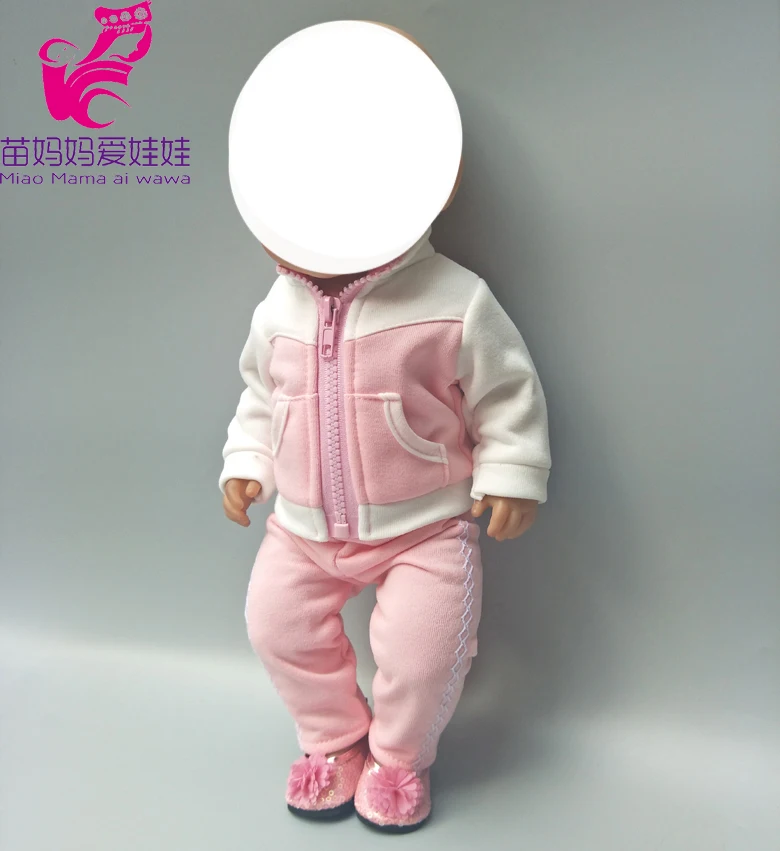 43 см Детские куклы одежда куртка для 1" 43 см born baby doll пуховик Детская кукла игрушки одежда