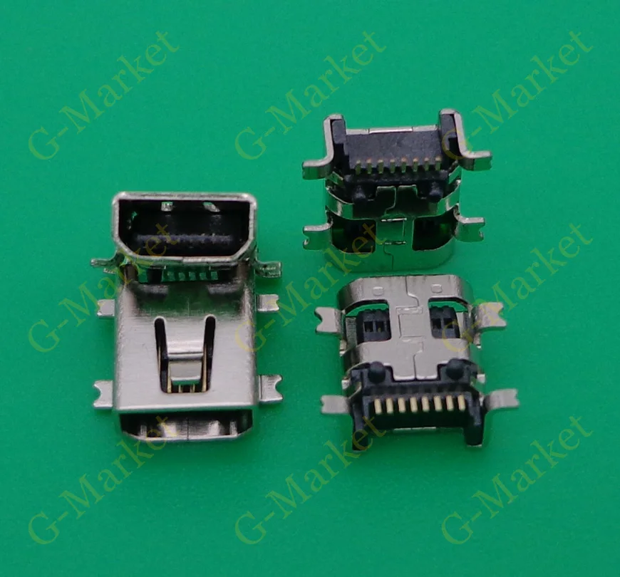 Для разъема mini 8P USB jack для MP3 MP4 GPS и т. Д. 4 фута SMT 20X|connector smt|connector 2connector usb |