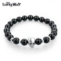 longway tiger eye love brand buddha bracelets bangles elastic rope natural stone bracelets for women and men jewelry sbr150172