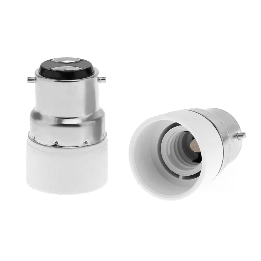 5pcs/lot Universal B22 to E14 High Temperature Resistant LED Bulb Base Adapter Light Converter Lamp Socket Holder | Лампы и освещение