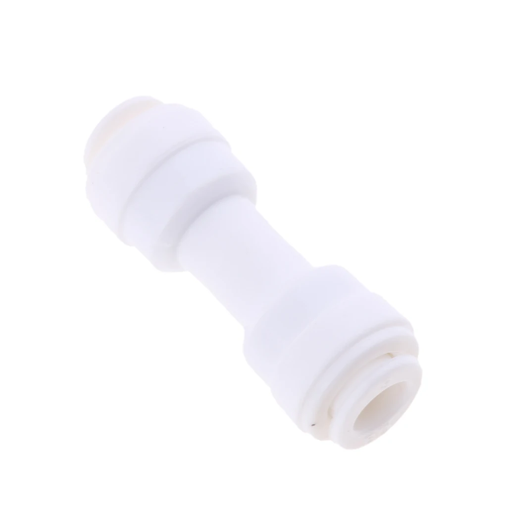 5Pieces 1/4 inch Pushfit Straight Ball Valve Connector Fitting - Fridge Pipe RO Water Reverse Osmosis Tubing | Обустройство дома