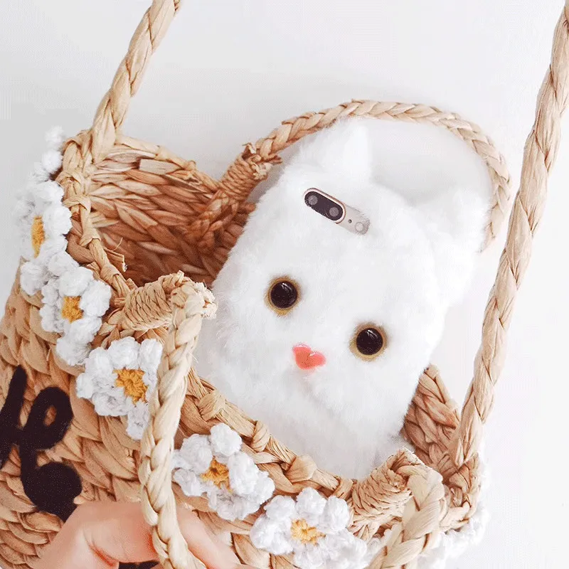 Чехол для телефона Muppet Kitty Cat Iphone 11 Pro XS XR MAX 8plus 7plus 6S plus мягкий теплый Ragdoll с