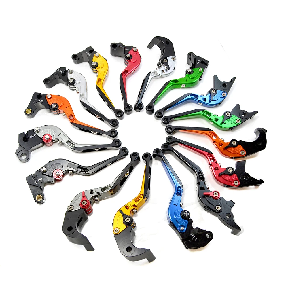 

BJMOTO Adjustable Foldable Extendable Motorbike Brakes Clutch CNC Levers For Yamaha YZF R1 R1M R1S 2015-2018, YZF R6 2017-2018